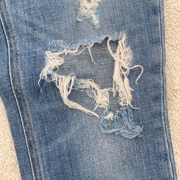 🥳HP🥳 Dolce & Gabbana Pretty distressed denim jeans light blue size 42 - Picture 2 of 10